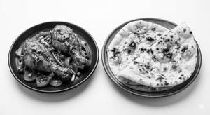 Chicken Chilli Boneless (2 Pc) + Butter Naan (1 Pc)