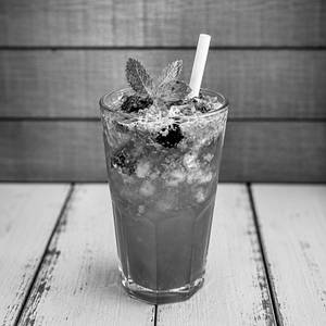 Pomegranante Mint Soda