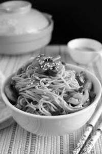 Veg Noodles +  Mushroom Chilli [H] Serve 1