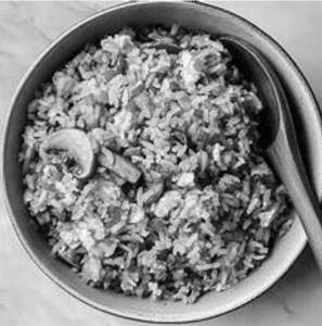 Mushroom Fried Rice