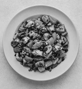 Chicken Black Bean ( Dry )