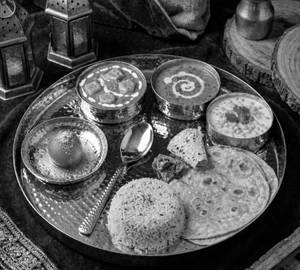 Special punjabi highway thali
