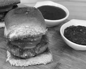 Butter Pav Tikki Sandwich