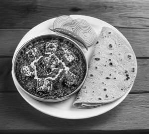 Palak Paneer + Tawa Roti (2 Piece)
