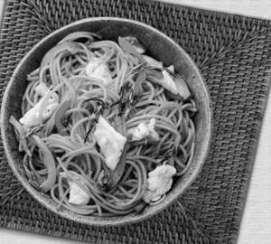 Schezwan egg noodles
