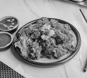 Mushroom Manchurian Dry