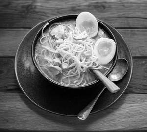 Chicken Classic Soup( With Noodles And Egg)
