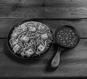 Paneer Dragon Noodles + Gravy