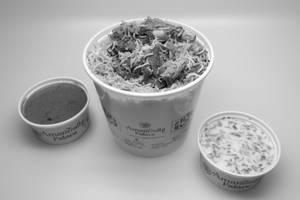 Hyderabadi Mutton Bucket Biryani