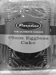 Plum Cake Eggless (400 Gm)