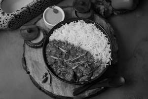 Handi Chicken 1pcs  With Plain Rice