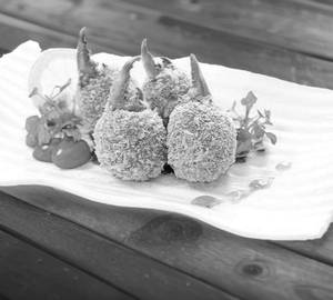 Crab lollipop