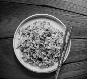 Schezwan chicken fried rice