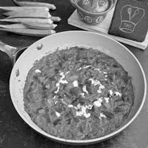Yogurt Bhindi & Capsicum Spicy Masala