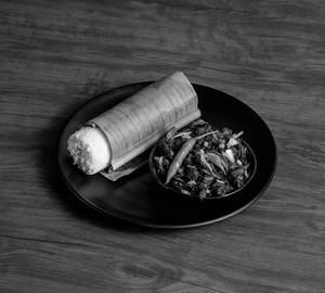 Puttu[3Ps] + Beef Fry