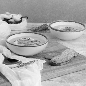 Mushroom Cappuccino Soup (Veg)