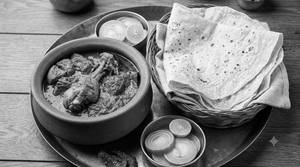 Dehati Chicken and Roomali Roti Combo