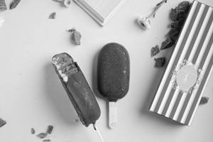 Belgian Chocolate and Coffee Ice Cream Bar