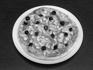 Onion And Sweet Corn Pizza