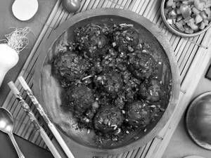 Vegetable Manchurian Dry