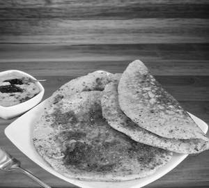 Ghee podi uttapam