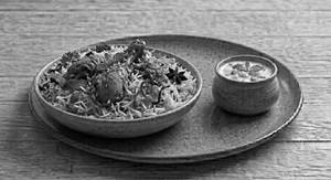 Hyderabadi Chicken Dum Biryani