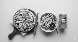 Veg Pizza Combo [Small]
