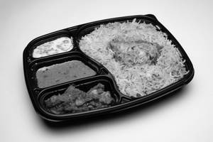 Hyderabadi Chicken Biryani With Chicken Fry Box