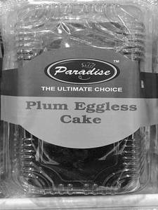 Plum Cake Eggless (500 Gm)