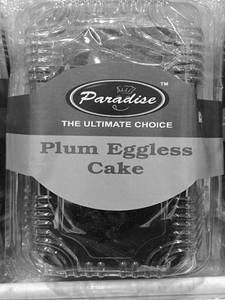 Plum Cake Eggless (300 Gm)