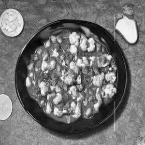 Diced Cauliflower Schezwan Style