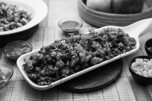 Crispy Chilli Baby Corn Jain