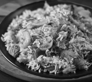 Mushroom Briyani.