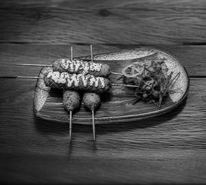 Makai Kebab Rasleela - Corn , Spices , Potatoes