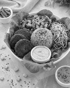 The Bali Buddha Bowl - Quinoa Falafel