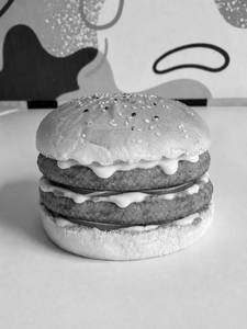 Chicken Double Patty Burger