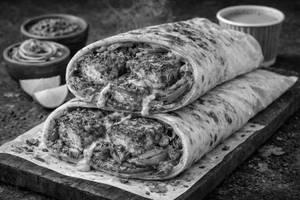 Peri Peri Paneer Tikka Kathhi Roll