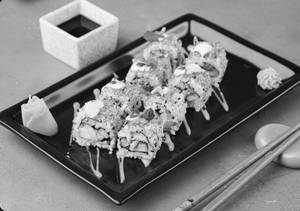 Fiery Avocado Sushi