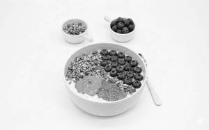 Blueberry Greek Yogurt Bowl