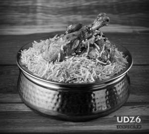 Chicken thalasseri biryani