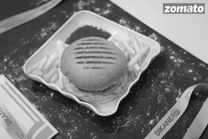 Bikaner Special Burger With French Fries