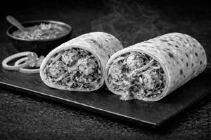 Soya Afghani Tikka Roomali Roll
