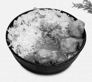 Veg Manchurian + Fried Rice Bowl