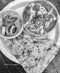 Onion Naan With Gravy