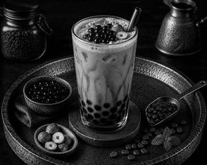 (n) Hazelnut Coffee Boba