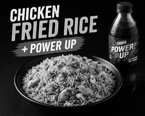 Chicken Fried Rice + Campa Power Up/cola