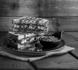 Grilled Paneer Tikka Sandwich