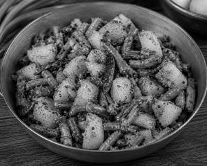 Beans Aloo Bhaja 