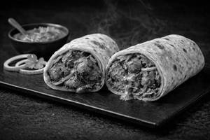 Soya Masala Tikka Roomali Roll