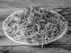 Veg chowmein dry